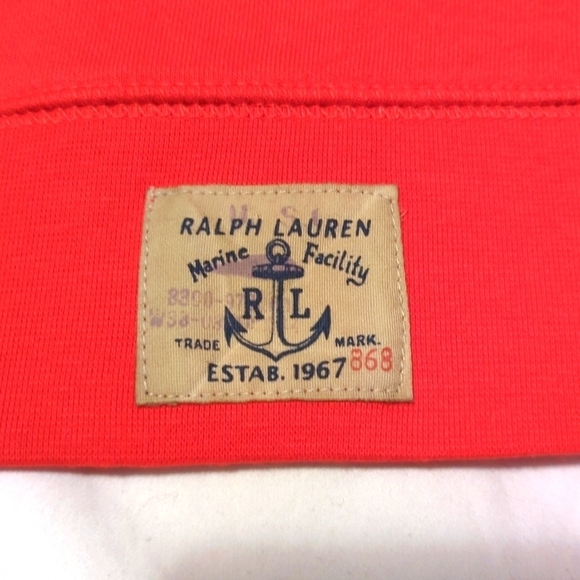 Polo Ralph Lauren Small size Red Boy's Sweatshirt. - Picture 5 of 8